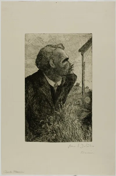 Charles L. Maurin, Portrait of François Claudius Ravachol