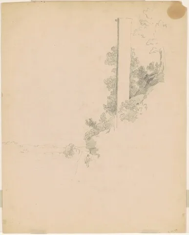 William E. Winner, Landscape [verso]