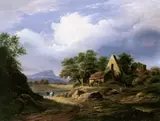 Karl Markó, Excursion in Italian Countryside