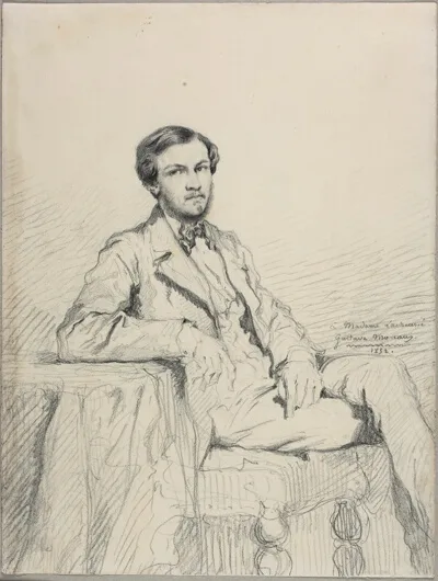 after Gustave Moreau, Portrait of Eugène Lacheurié