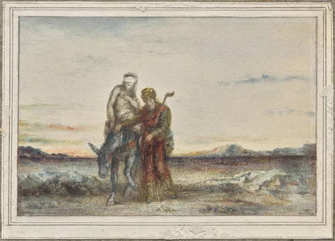 after Gustave Moreau, The Good Samaritan