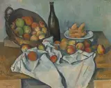 after Paul Cezanne, The Basket of Apples