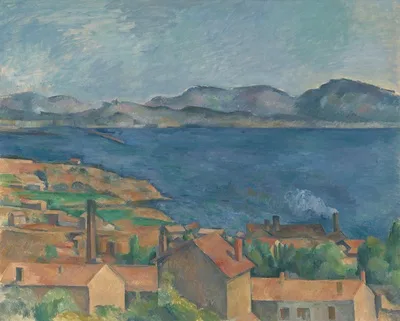 after Paul Cezanne, The Bay of Marseille, Seen from L'Estaque