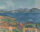 after Paul Cezanne, The Bay of Marseille, Seen from L'Estaque