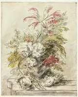 o Huijsum Jan van Huysum, A Flower Piece