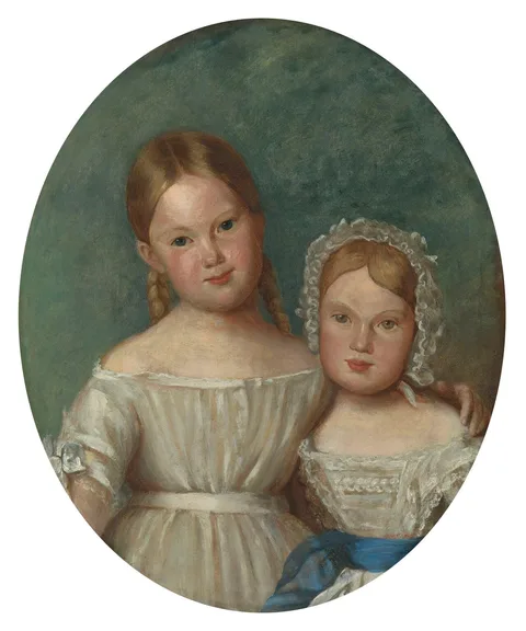 William Corden, Donna Maria (1843-1884) and Donna Antonia (1845-1913) of Portugal