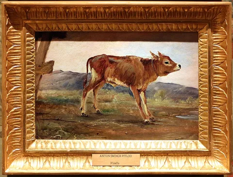 Anton Smink Van Pitloo, Calf