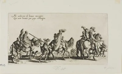 A-Jacques Callot, The Bohemians Marching, from The Bohemians