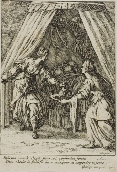 A-Jacques Callot, Judith with the Head of Holofernes