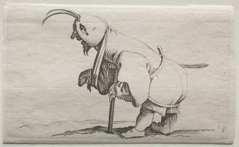 A-Jacques Callot, Varie figure gobbi di Iacopo Callot (Cripple with a hood)