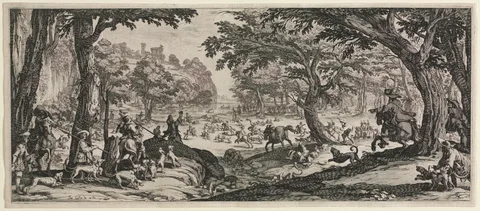 A-Jacques Callot, The Large Hunt