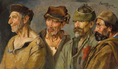 Emma Regis, A study of four peasants