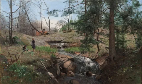 Alfred Thörne, Spring in the Country