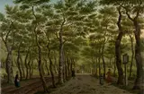 Paulus Constantin La Fargue, The Herepad in the Haagse Bos