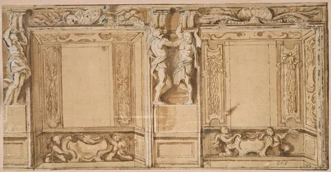 Ludovico Giminiani, Galleria dell´Eroe, Palazzo Madama (originally Palazzo Carpegna), Rom