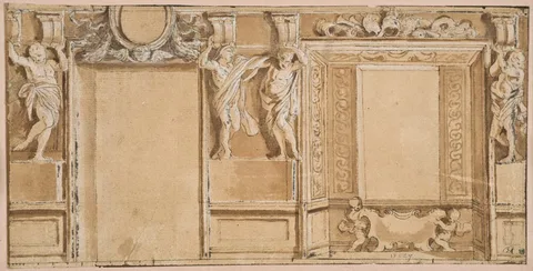 Ludovico Giminiani, Galleria dell´Eroe, Palazzo Madama (tidigare Palazzo Carpegna), Rome