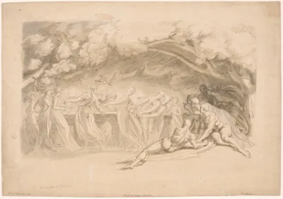 Frederick Christian, The Dance of the Nymphs, from The Tempest