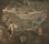 Pauwels Franck, Landscape with the Expulsion of the Harpies