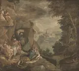 Pauwels Franck, Landscape with a Scene of Enchantment