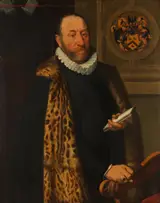 Pieter Pietersz, Portrait of Mattheus Augustijnsz Steyn, Councilor in the College of the Admiralty of the Northern Quarter in Dokkum