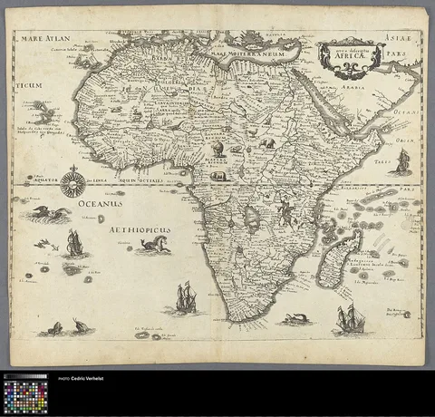 Matthaeus Merian the Elder, Map of Africa