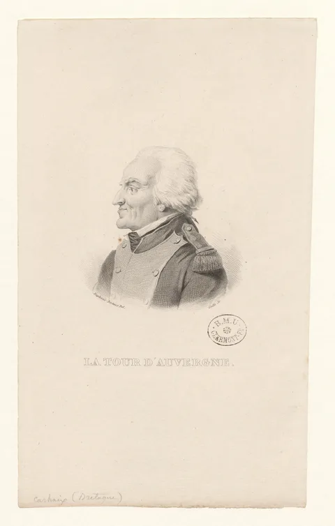 Jean Duplessi-Bertaux, La Tour d'Auvergne BOYER 1328