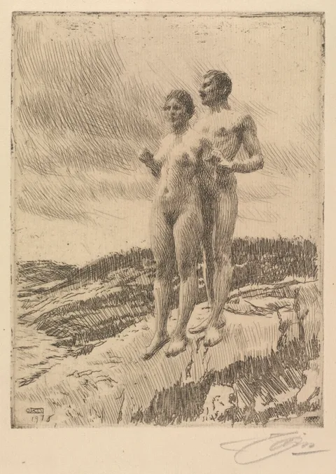 Anders Zorn Leonard, The Two