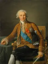 Elizabeth Vigee Le Brun, Portrait of the Comte de Vaudreuil