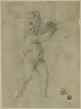 detto Il Pomarancio Cristoforo Roncalli, Putto with Raised Arms