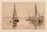 Charles Platt, Two Sloops on the East River