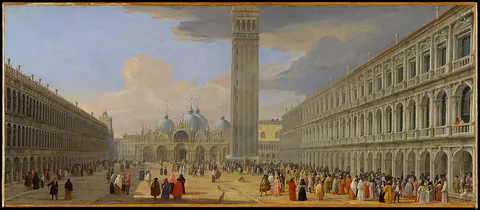 Luca Carlevaris, Piazza San Marco, Venice