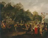 Joseph Parry, Eccles Wakes: Racing for the Smock