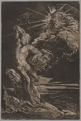 called il Grechetto Giovanni Benedetto Castiglione, The Creation of Adam