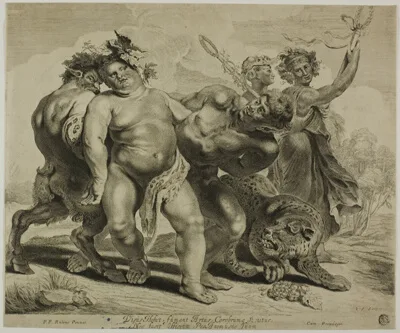 Jonas Suyderhoef, Drunken Bacchus Helped on his Way