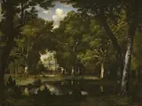 Narcisse Virgile De La Peña, Pond in the Woods
