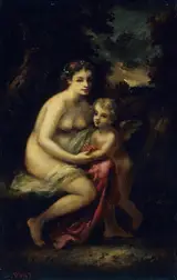 Narcisse Virgile De La Peña, Education of Cupid