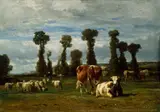 a Constant Troyon, Pasture in Normandy