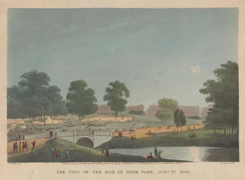 Matthew Dubourg, The View of the Fair in Hyde Park, August 1st