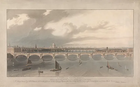 Matthew Dubourg, A View of the Strand Bridge