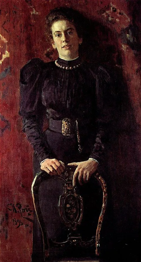 Ilya Efimovitch Repin, Portrait of Tatiana Lvovna Tolstaya, daughter of the writer