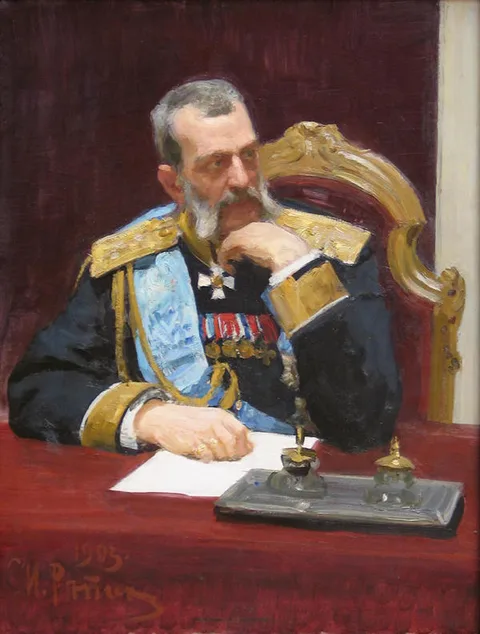 Ilya Efimovitch Repin, Portrait of Grand Duke Vladimir Alexandrovich