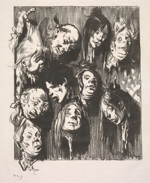 Théophile Alexander Steinlen, Ten Assassinations for a Penny