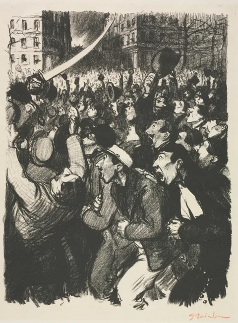 Théophile Alexander Steinlen, Sheep