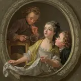 Charles-Amédée Van Loo, Soap Bubbles
