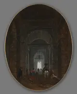 Robert Hubert, The Grotto of Posillipo