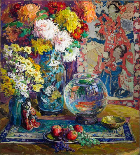 Kathryn E. Bard Cherry, Fish, Fruits, and Flowers