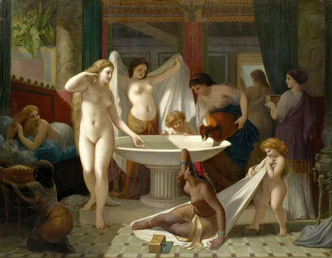 Henry Pierre Picou, Young Women Bathing