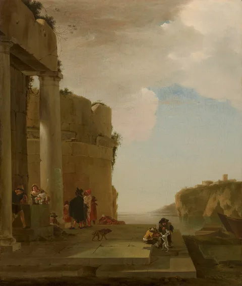 Jan Asselijn, Italianate landscape