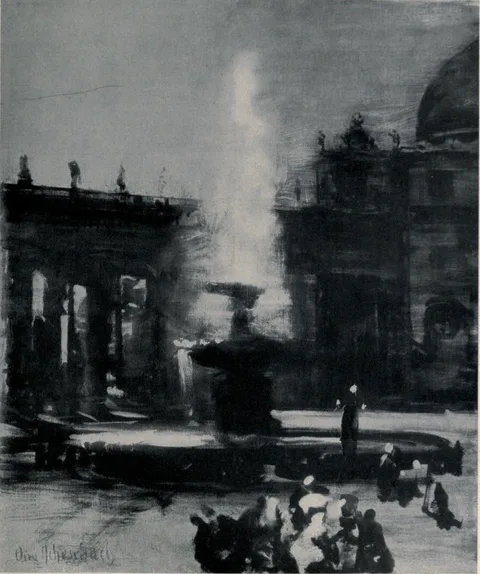 Prof. Oswald Achenbach, Untitled