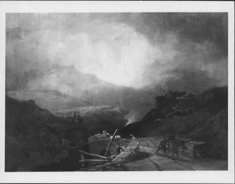 Sir Augustus Wall Callcott, A Mountain Landscape